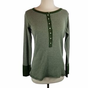 Mossimo Supply Co Button Up Thermal Top.